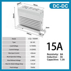 LCTC Solid State Relay DIN Installation DC-AC AC-AC DC-DC Single-Phase Relay With Radiator 10a15a25a40a SSR