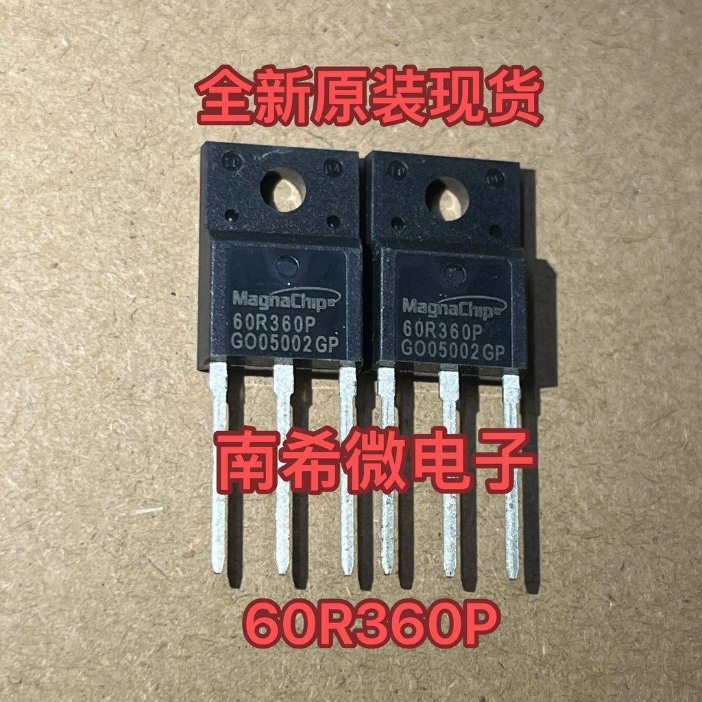 10PCS MMF60R360P 60R360P 60R360PS 60R360QS 12A 600V TO-220F Large Size With Wide Feet MOSFET MOS IGBT New Original Transistor