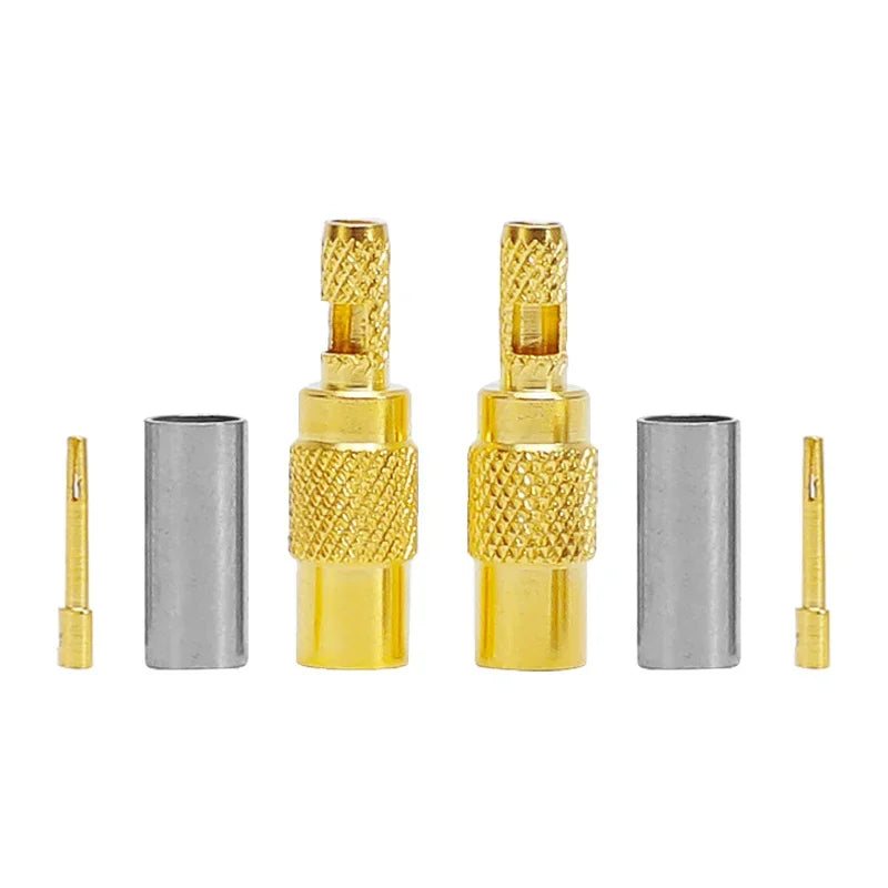 MMCX Adapter Straight Connectors MCX-J-1.5 Male/MCX-K-1.5 Female