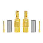 MMCX Adapter Straight Connectors MCX-J-1.5 Male/MCX-K-1.5 Female
