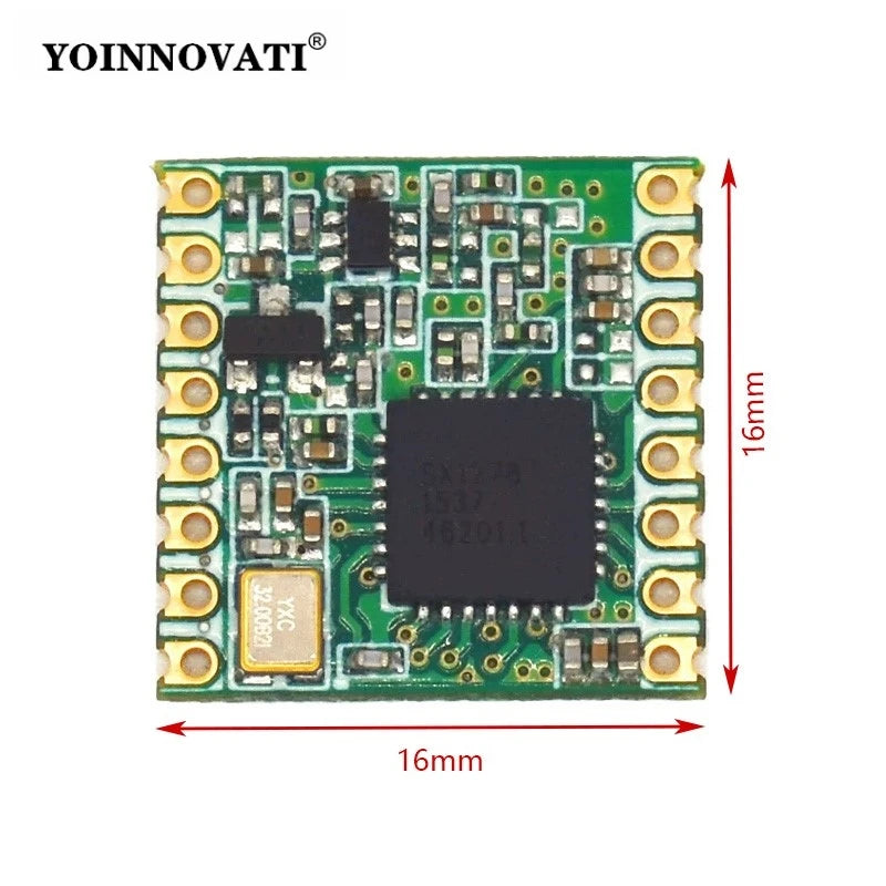 SX1278 RFM95 LoRa Wireless Module 433/470/868/915MHz Long Range Low Power SPI Interface for IoT Communication