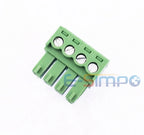 20pcs/20pairs 15EDG 2EDGK-3.81mm Female Straight  RA Male Wafer 300V8A 2P-24P PCB Phoenix Plug-in Wire Terminal Block Connector