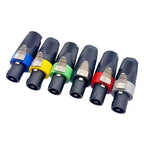 1PC Speaker Powercon connector Speakon 4 Pole Plug Male Professional audio power plug usb c connector  conector bico injetor JUY