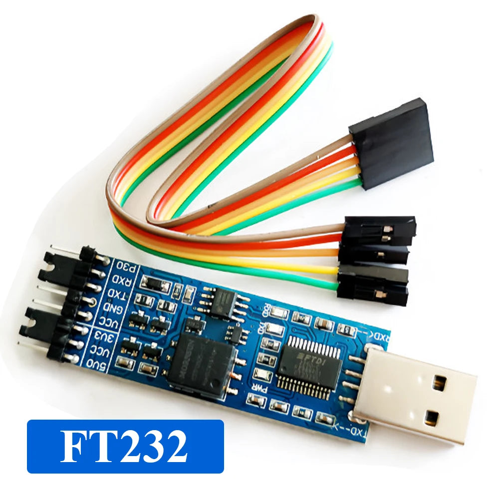 USB to TTL FT232 CP2102 CH340 Isolated Adapter USB to RS232 RS485 Module 5V 3.3V Industrial Serial Converter