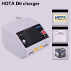 HOTA D6 DC650W 15A Dual Smart Charger Maximum current 1600mA Built-in Micro USB for 1-6S Lipo LiHV/NiZn/Nicd/NiMH Battery