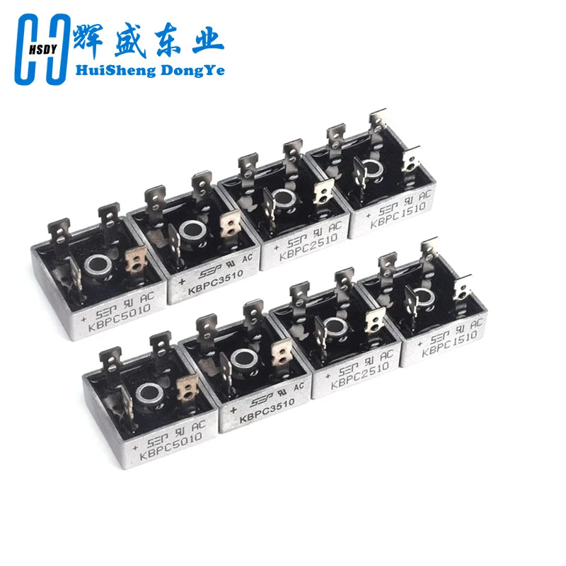 KBPC1510 KBPC2510 KBPC3510 KBPC5010 15A 25A 35A 50A 1000V Diode Bridge Rectifier kbpc5010