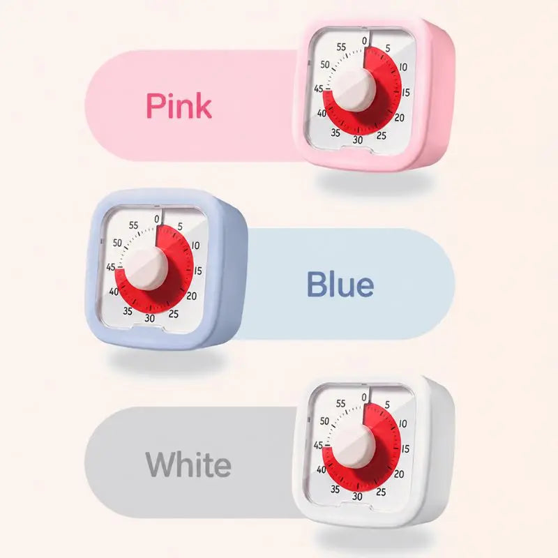 Timer Alarm Clock Visual Countdown Timer Kids Self Discipline Gadget Special Time Manager for Student Time Planning Reminder