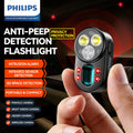 Philips SFL 1551 Privacy Camera Detector Compact Portable Flashlight with Multiple Modes Switching for Security