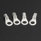 Circular Terminal Block OT1/1.5/2.5/4/6-4/5/6/8mm Cable Lug Spade Bare Copper Wire Connector Wires Non Insulated Crimp Terminal