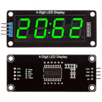 Red/Green/White/Yellow/Blue Colors TM1637 0.56" LED Display Digital Tube Decimal 7 Segment 4 Digit Clock Double Displays Dots