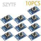1-100PCS x6mm Tactile Push Button Switch Module with Pins for Arduino Raspberry Pi DIY PCB