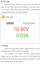 ToolkitRC M7 200W 10A DC Balance Charger Discharger for 1-6S Lipo Battery With Voltage Servo Checker ESC Tester Receiver LCD IPS