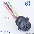 Deutsch 9 Pin auto waterproof connector Diagnosctic Tool circular Wire Harness plug HD16-9-1939P HD16-9-1939S for Track J1939