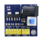 DC-DC Triple Output Power Supply Module 12V to 3.3V 5V 12V 800mA Buck Converter for Arduino ESP32 ESP8266 Breadboard Audio Amp