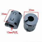 5MM 6.5MM 8MM 10MM 13MM 15MM Inner Bore EMI Filter Ferrite Bead Clip Cable Wire Noise Cancel Ferrite Ring Black/Grey
