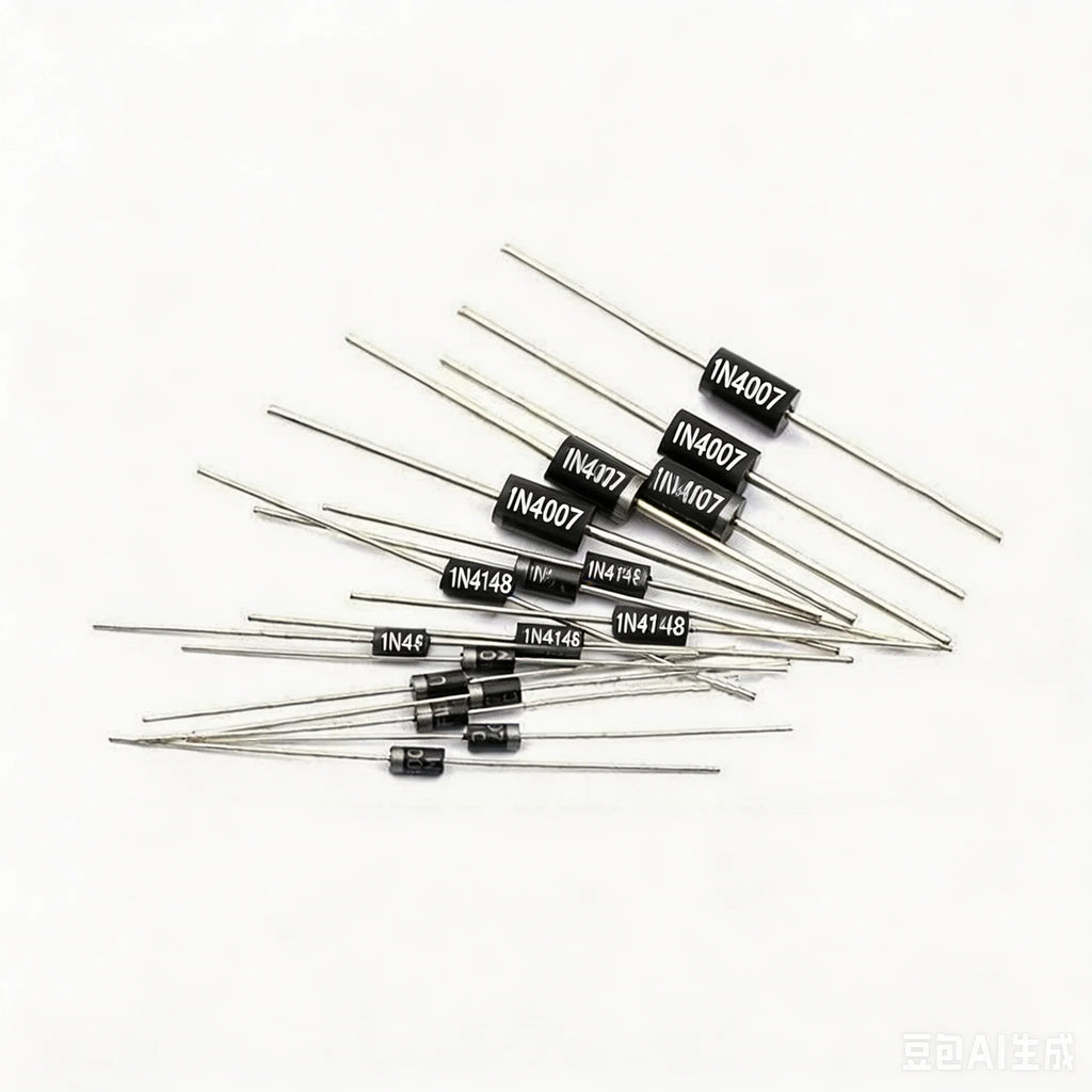 100pcs 1N4007 Schottky Rectifier Diode IN4007 1A 1200V DIP DO-41 for Electronics Repair And DIY Projects