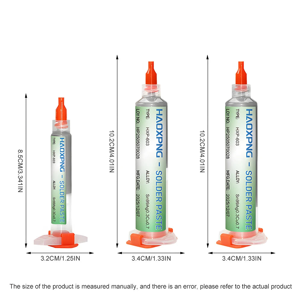 Sn99Ag0.3Cu0.7 Lead-Free Solder Paste, PCB/BGA/SMD Soldering, USB Interface Repair, Soldering, High-Quality Soldering Flux