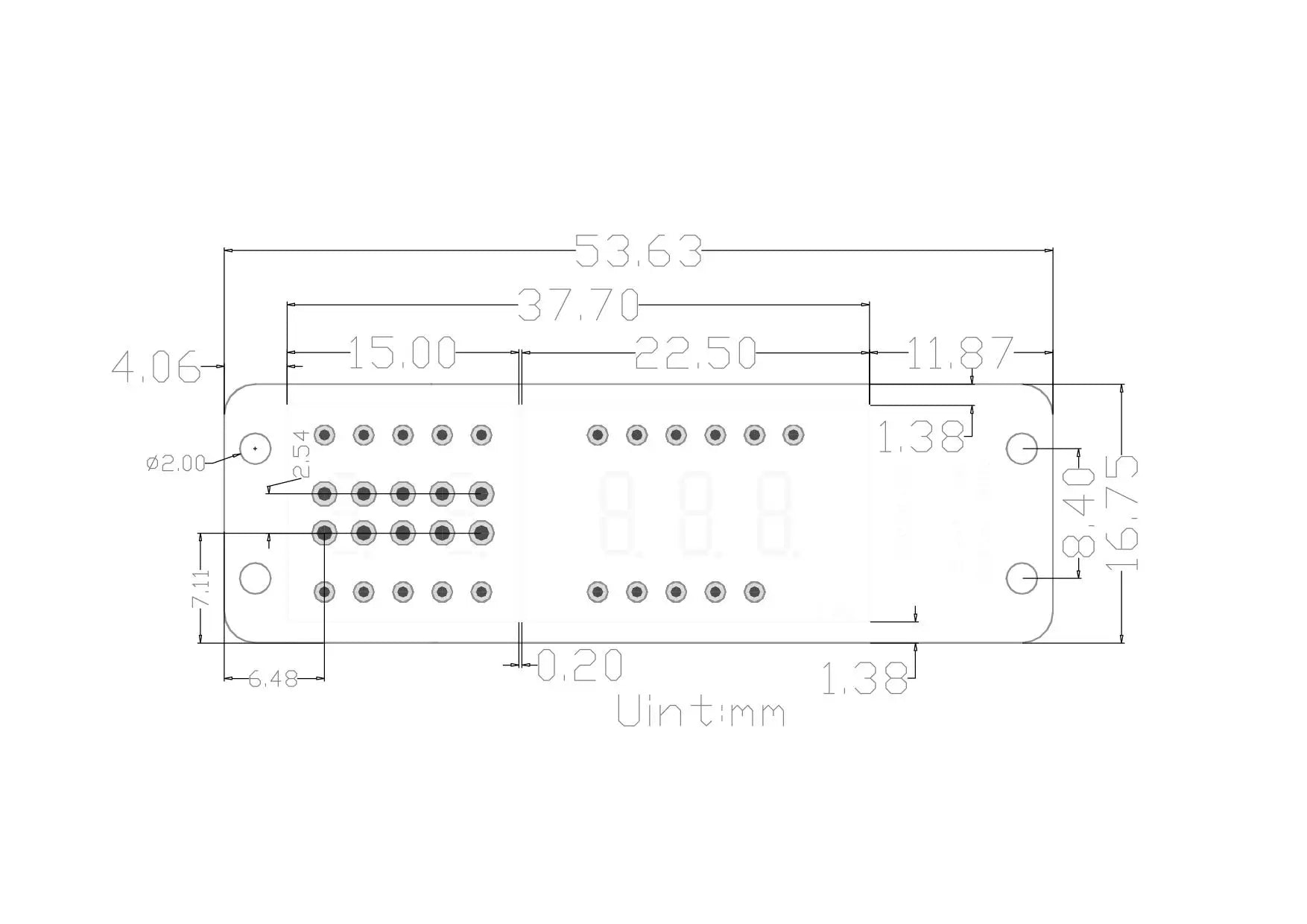 MAX7219 0.36 Inch 5 Bits Digital LED Display 7 Segment Module 6 Color Available for Arduino STM32 STC AVR ESP32 Unwelded