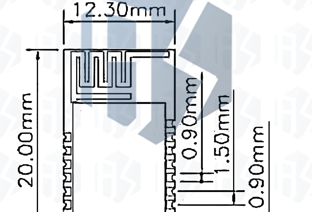 ESP8266 ESP-01 ESP-01S ESP-07 ESP-12 ESP-12E ESP-12F  ESP-07SWIFI wireless module wireless transceiver For arduino
