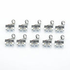 10pcs  3Pins Long handle Roller Lever Arm SPDT 12* 6 *6mm TIAIHUA Mous  Switch 1A 125V AC Micro Limit Switch