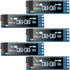0.91 Inch OLED Display Module White/Blue OLED 128X32 LCD LED Display SSD1306 12832 0.91 IIC I2C Communicate for Arduino