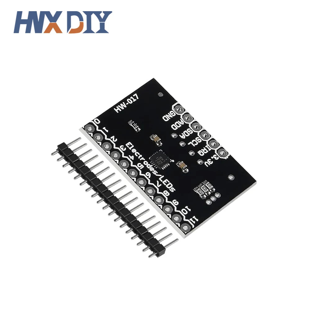 5/10PCS MPR121 Breakout V12 Capacitive Touch Sensor Controller Module I2C Interface Keyboard Development Board for Arduino