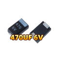 Original 20pcs/ 6.3V470UF 477 470UF 6V D7343 PS3 D Tantalum Capacitor