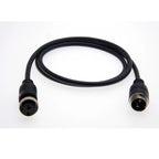 M12 Cable Connector Male and Female Circular Shield 2 3 4 5 6 7 8 9 12 17 Pin PVC PUR Straight Angle Mold OEM Waterproof