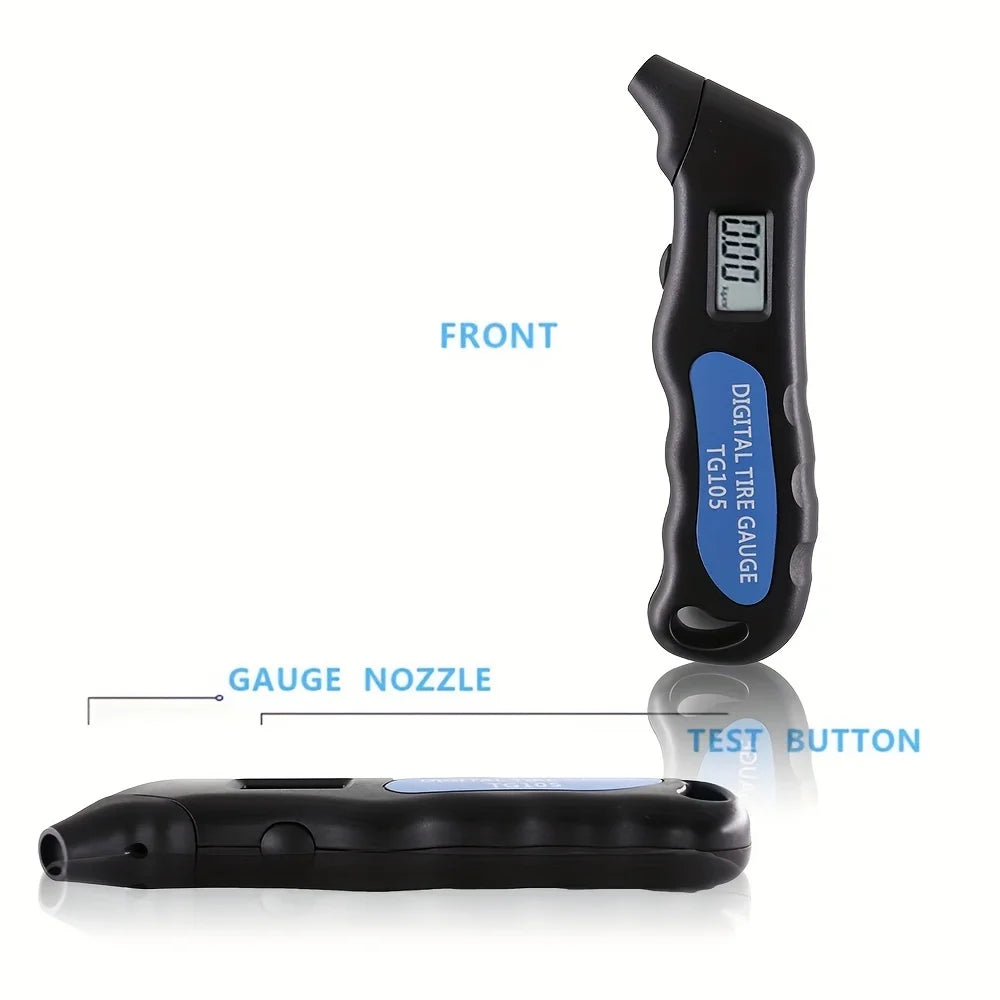 Digital Car Tire Air Pressure High-precision Gauge Meter LCD Display Manometer Barometers Tester for Car Truck Motorcycle Bike