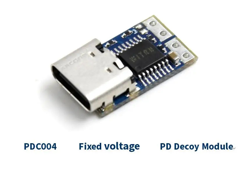 PDC004-PD PD decoy module Ip2721 PD23.0 to DC DC trigger extension cable QC4 charger 9V 12V 15V 20V TYPE-C