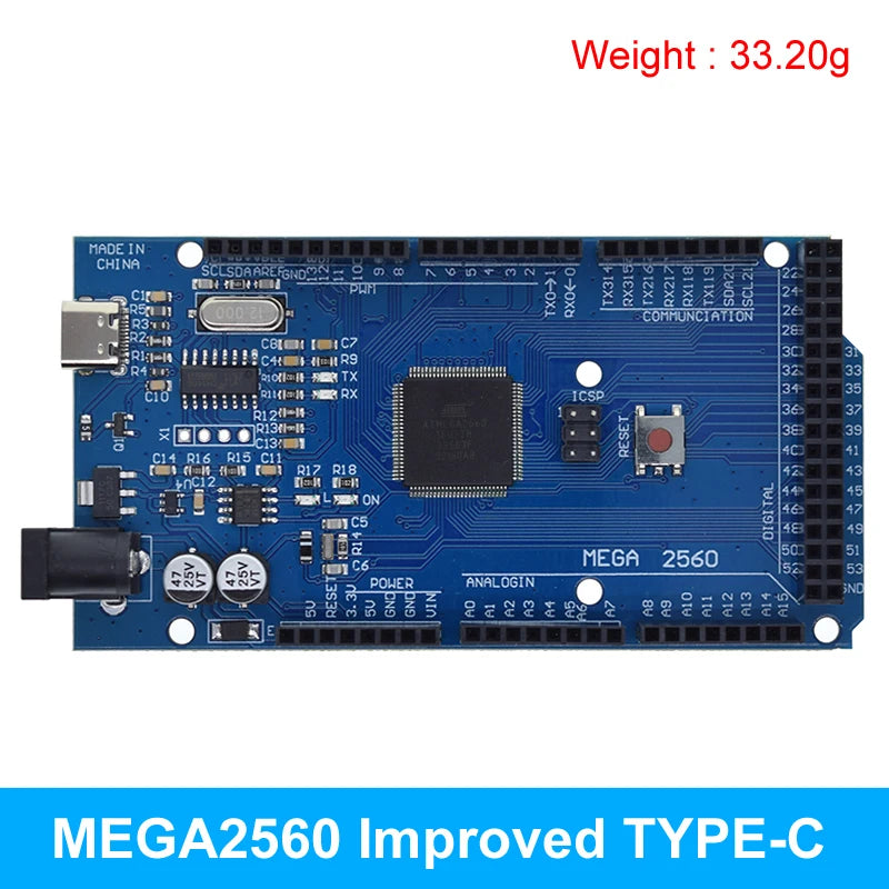 TZT Mega2560 ATMEGA16U2 / Pro Mini MEGA 2560 Mega+WiFi R3 ATmega2560 CH340G For Arduino Mega R3 Development Board ESP8266
