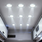 1 2 3 5 6 8 Lihgts RGB LED Cabinet Light 12V WiFi Bluetooth 24Key 44Key Remote Control Power Kit for Kitchen Wardrobe Lighting