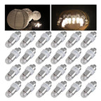 10/20/50pcs Waterproof LED Party Lights Seasonal Lighting for Balloons Paper Lanterns Balloon Wedding Halloween Christmas Party