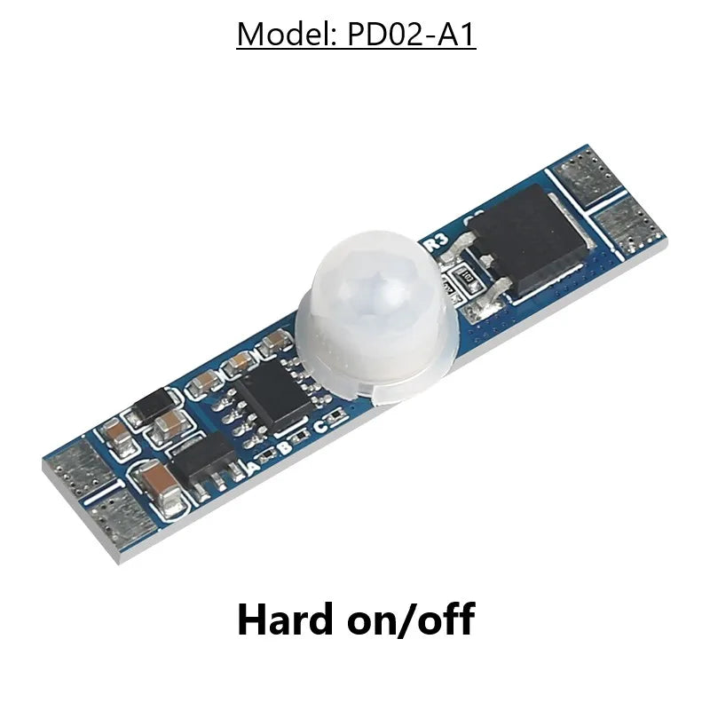 DC12V 24V New Lead-free Sensing Module 8A Pir Motion/ IR Hand Wave/Touch Sensor Module for LED Cabinet Light