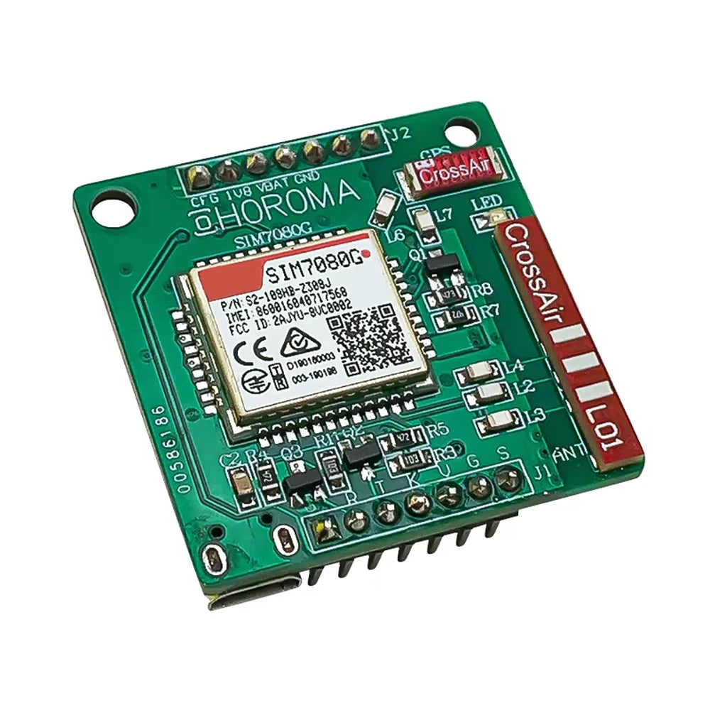 SIM7080G Multi-Band CAT-M NB-IoT Dual Mode Module Core Board With GPS Patch Antenna
