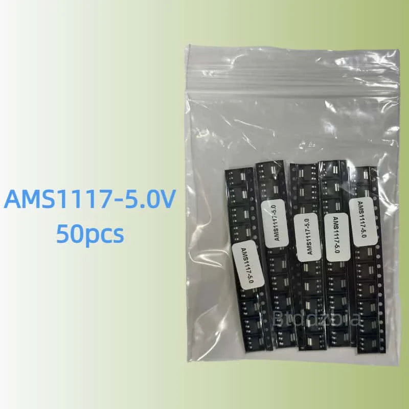 70pcs kit Voltage Regulator Kit AMS1117 1.2V/1.5V/1.8V/2.5V/3.3V/5.0V/ADJ lm1117 AMS1117-1.2 AMS1117-1.8 AMS1117-2.5 AMS1117-3.3