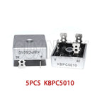 5PCS Diode Bridge Rectifier KBPC5010 KBPC1010 KBPC1510 KBPC2510 KBPC3510 Rectifiers 10A 15A 25A 35A 50A