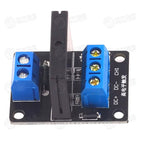 1PCS HY-M285  5V 12V 24V 1 2 Channel For SSR High Low Level Solid State Relay Module 250V 2A