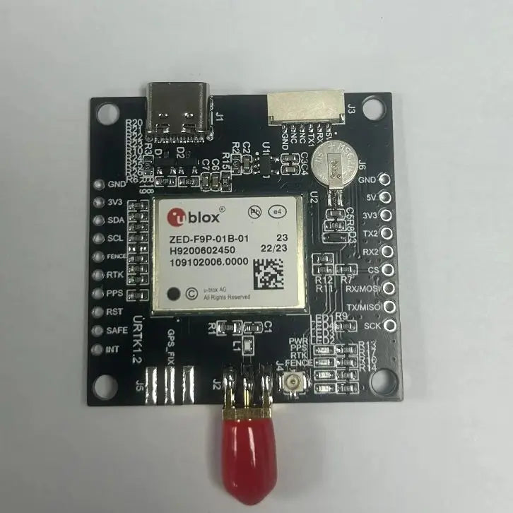 1PCS ZED-F9P-01B-01 RTK Differential Centimeter-Level Positioning Module GPS Navigation Module New Supply Receiver GNSS Board