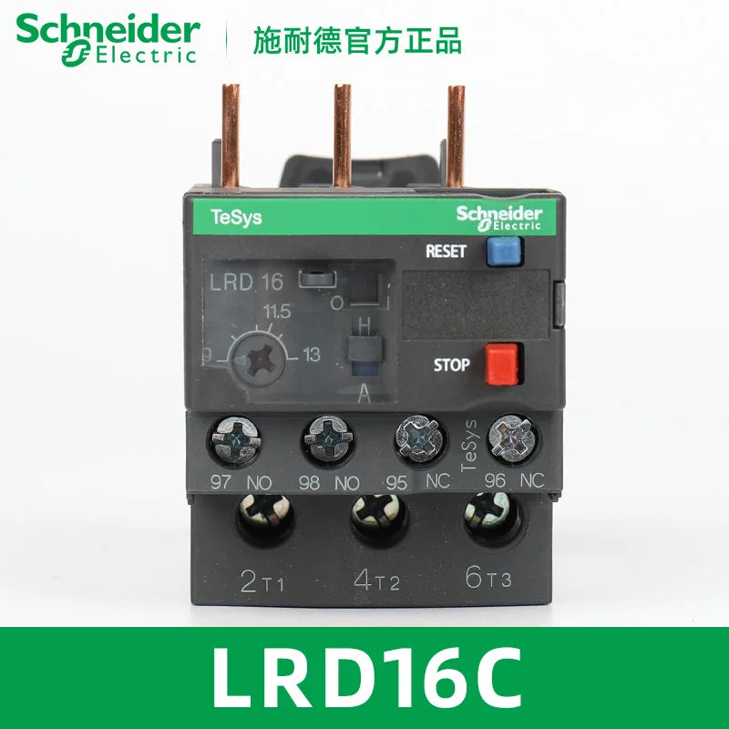 Schneider Electric Relay LRD01/3/5/6/7/8/10/12/14/16/21/22/32C Thermal Overload Relay LAD7B106C