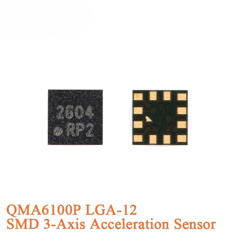 20pcs/1pc QMI8658 QMI8658A LGA-14 6-Axis Inertial Measurement Unit Gyroscope Accelerometer Sensor Chip QMA6100P QMC5883P QMC6308