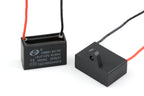 CBB61 Motor Start Capacitor 450V AC Fan Condenser1/1.2/1.5/1.8/2/2.5/3/4/5/6/8/10UF