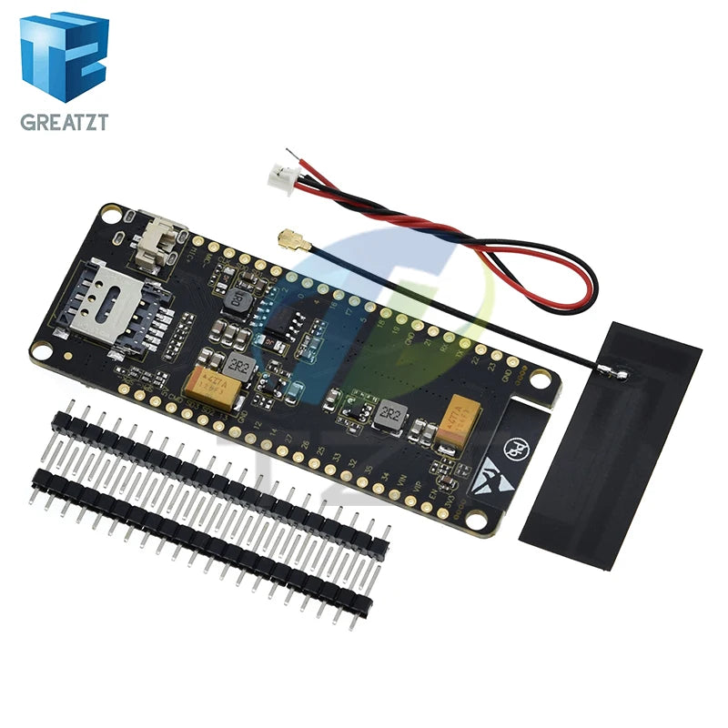 GREATZT TTGO T-Call V1.3 ESP32 Wireless Module SIM Antenna SIM Card SIM800L Module And GSM/GPRS Antenna for arduino