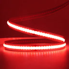 3mm 5mm PCB Battery Power COB LED Strip Light 5V Warm Natural White Blue Red Green Pink Tape 320LEDs 8mm High Density Flex Lamp