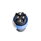 2/4/8Pcs 4Pins L-Shaped XLR Plug 90 Degree Plug Ohm Connector for Audio Speaker Speakon Led Powercon Adapter Amplifier