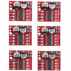 1-20pcs  Mini L298N 2-channel Motor Drive Module Stepper Motor Smart Car Robot Breadboard Peltier High Power