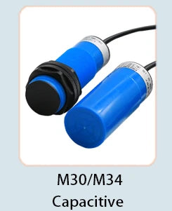 Cloweit M12 Capacitive Proximity Switch Level Sensor Detects Metal Liquid In Plastic Feed LJC12A3-A Series Shielded Unshielded