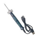 Portable USB Soldering Iron Professional Electric Heating Tools Rework Indicator Light Handle Welding Gun outdoor Repair Tool