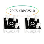 2PCS KBPC2510 Silicon Bridge Rectifier Diode 25A 1000V KBPC Single Phase, Full Wave 25 Amp 1000 Volt