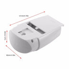 Wireless Garage Security Alarm Dual Remote Control Infrared Motion Sensor Detector for Home Burglar Alert Outdoor Shed